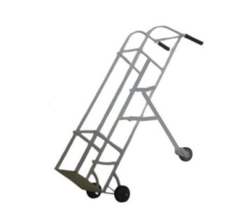 M. S. Powder Coated Trolley for D type cylinder