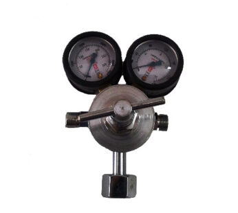 Single Stage Two Gauge Carbon Di-Oxide Regulator