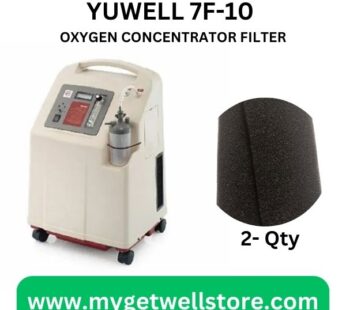 Yuwell 7f-10 Oxygen Concentrator Filter Black – 2Pcs